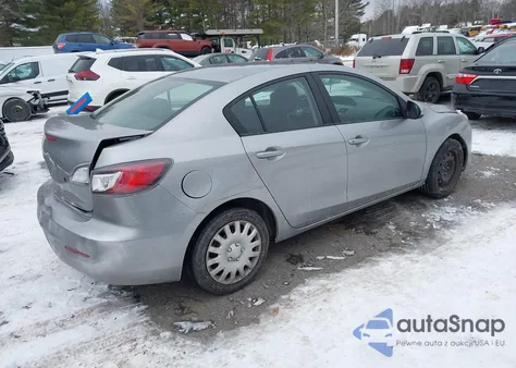 2013 Mazda Mazda3 I Sv z USA, uszkodzony, nr VIN JM1BL1TG4D1744327